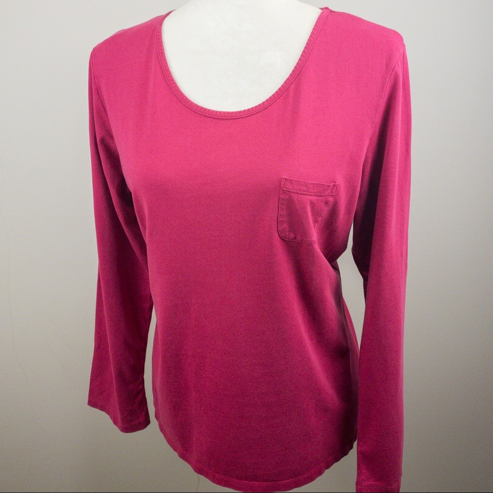 Sleep shirt Pajama Loungewear XL Pink Long sleeves